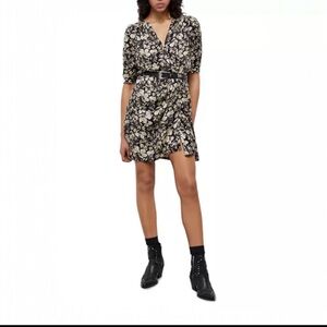 New NWT Kooples Floral printed Wrap Dress.  Size French 2 / US M